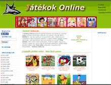 Tablet Screenshot of jatekok-online.hu